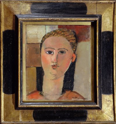 Meisje met rood haar, 1915 door Amedeo Modigliani